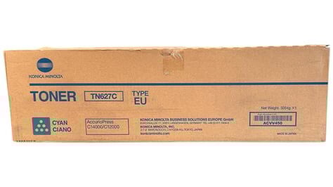 Minolta TN-627 Orjinal Mavi Toner AccurioPress C-12000 C-14000 ACVV450