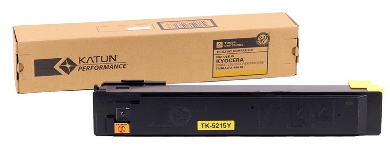 49357-Kyocera Mita TK-5215 Katun Sarı Toner -406ci CS-406ci 15k