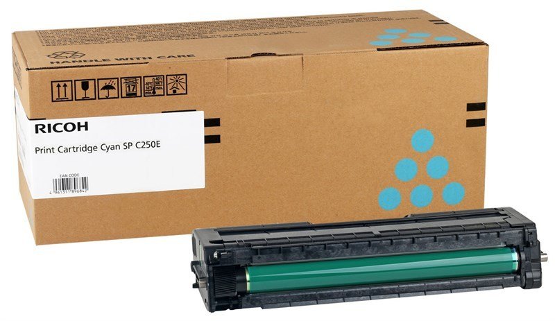 Ricoh SP-C 250 Orjinal Mavi Toner (407544) (1.600 Sayfa)