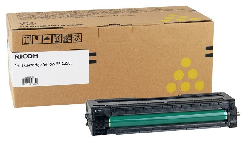 Ricoh SP-C 250 Orjinal Sarı Toner (407546) (1.600 Sayfa)