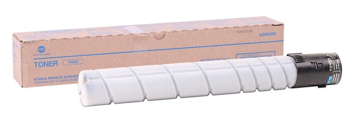 Minolta TN-322 Orjinal Toner Bizhub -224e -284e -364e  A33K050