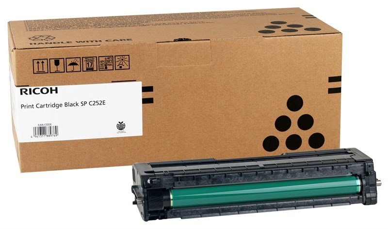Ricoh SP-C 252E Orjinal Sİyah LC Toner (407531) (4.500 Sayfa)