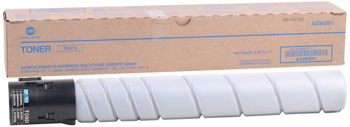 Minolta TN-513 Orjinal Toner Bizhub 454e  554e A33K051