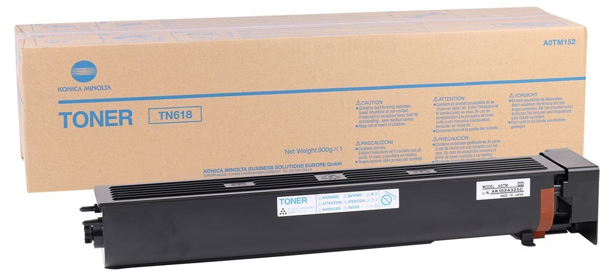 Minolta TN-618 Orjinal Toner Bizhub 502 552 602 652 A0TM152
