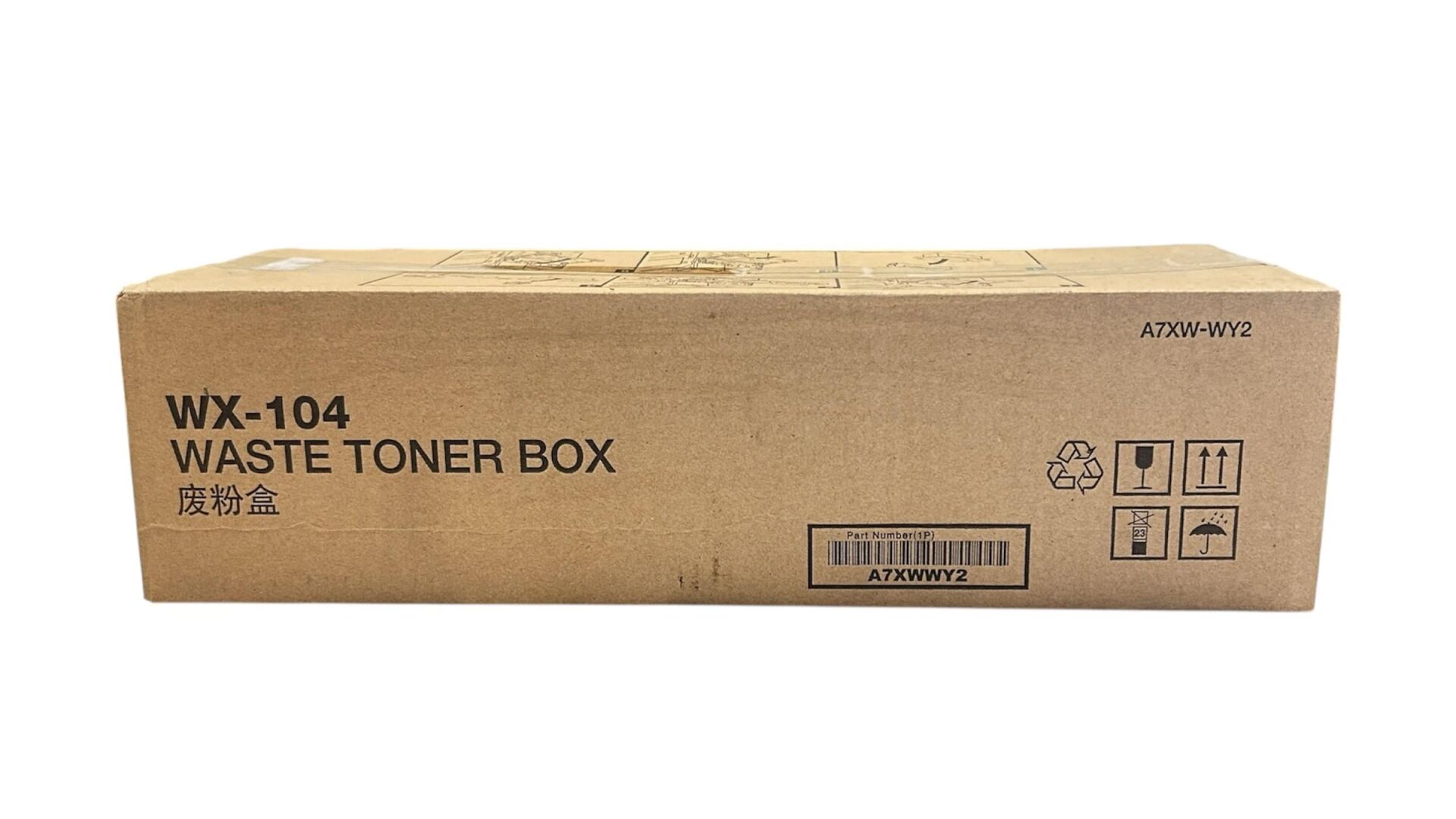 Minolta WX-104 Orijinal Waste Toner Box Bizhub 227 287 367