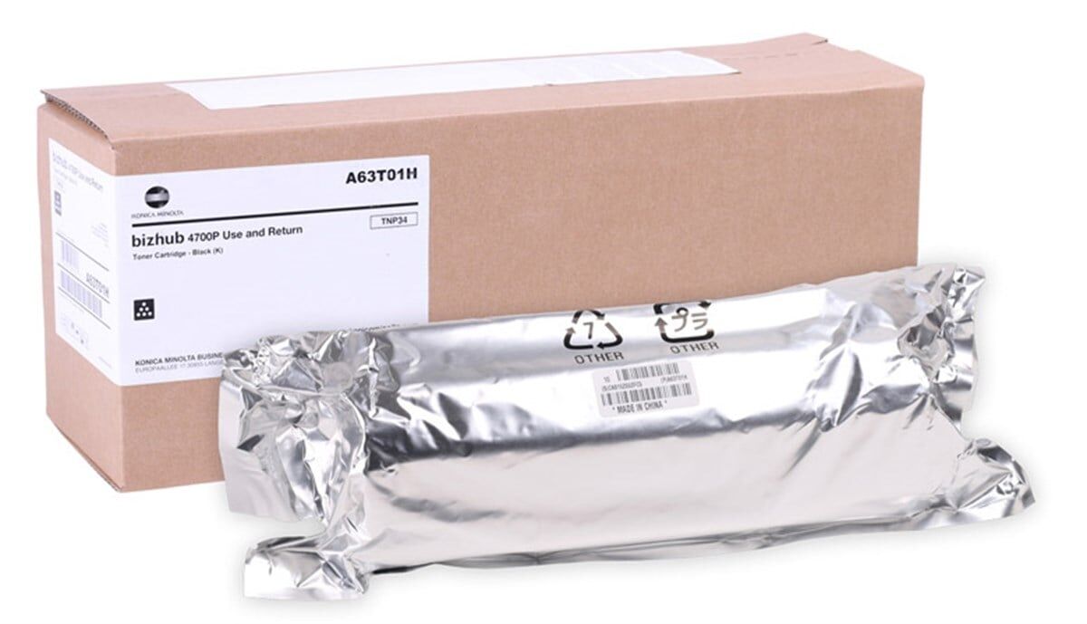 Minolta TNP-34 Orjinal Toner Bizhub 4700P  A63T01H 20k