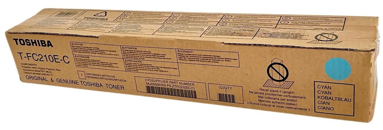 Toshiba T-FC210E-M-C Orijinal Mavi Toner E-Studio 2010AC 2510AC