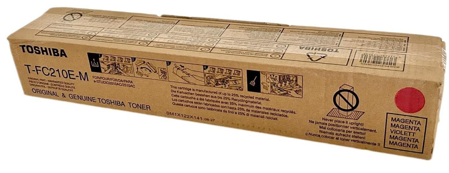Toshiba T-FC210E-M-M Orijinal Kırmızı Toner E-Studio 2010AC 2510AC