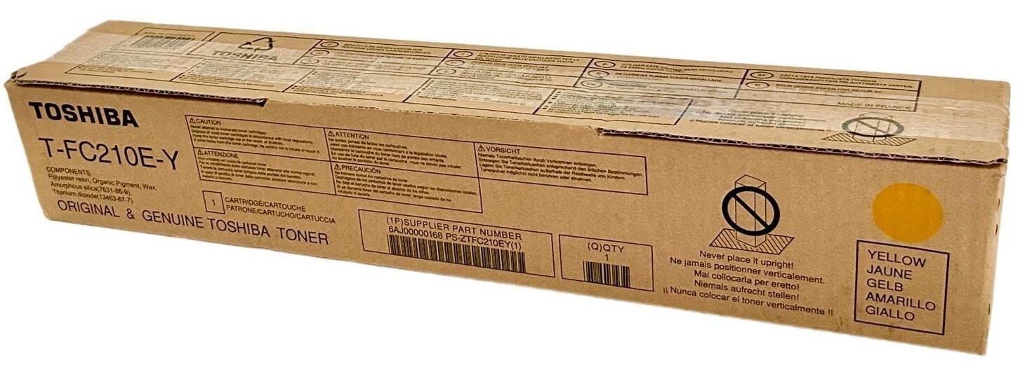Toshiba T-FC210E-M-Y Orijinal Sarı Toner E-Studio 2010AC 2510AC