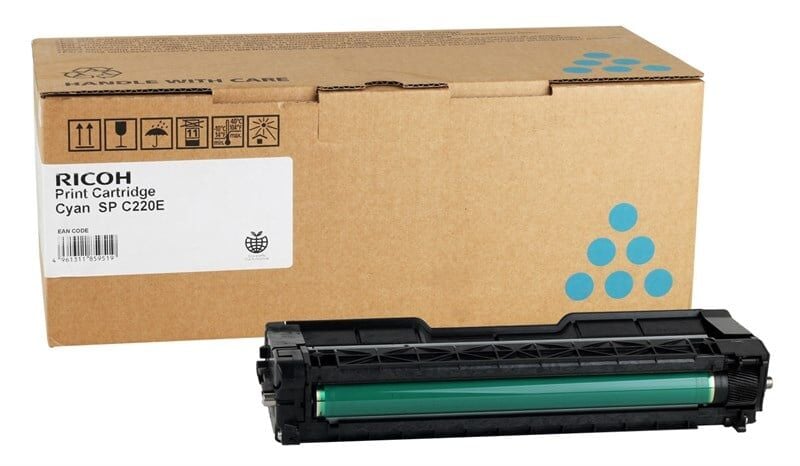 Ricoh SP-C220E Orijinal Mavi Toner SP-C221 C222 C240  406053