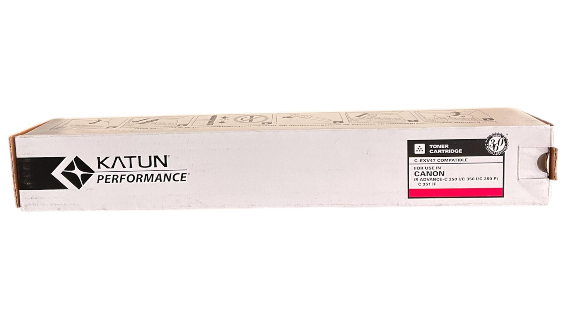 47949-Canon EXV-47 Katun Kırmızı Toner IR-C -250i  -255i  -350i  -355i