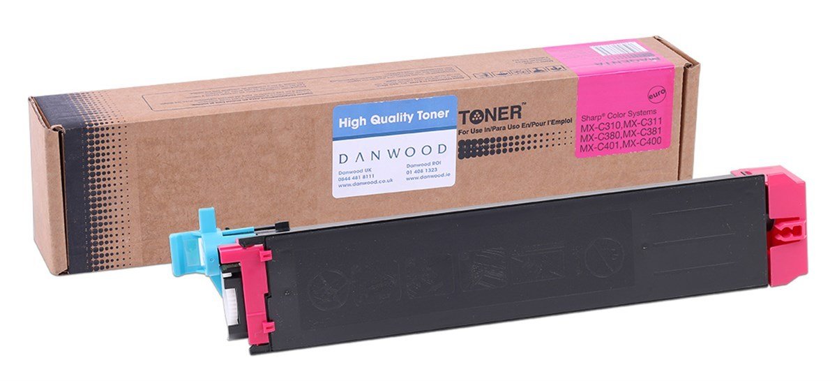 Sharp DX-C38GTM Smart Kırmızı Toner DX-C310-C311-C312-C380-C381-C400-C401-C402