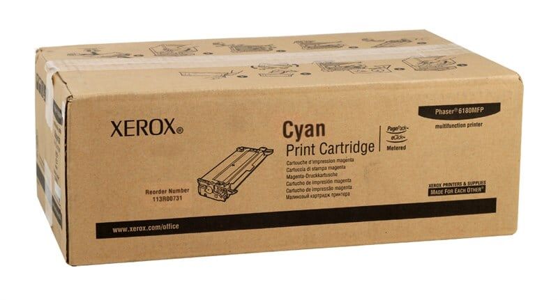 Xerox Phaser 6180 MFP Orjinal Mavi Toner 113R00731 2k