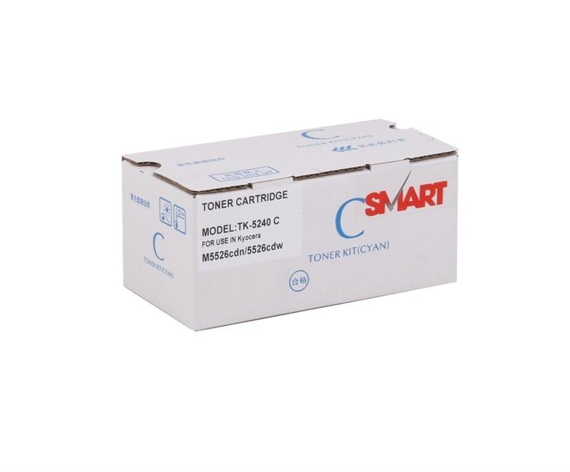 Kyocera Mita TK-5240 Smart Mavi Toner M-5026 M-5526 MC-3326