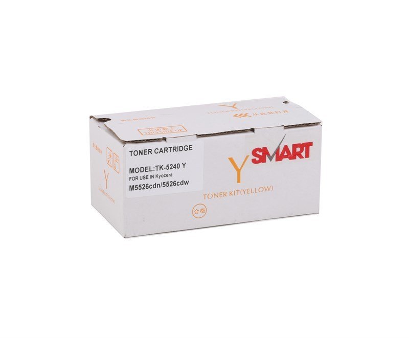 Kyocera Mita TK-5240 Smart Sarı Toner M-5026 M-5526 MC-3326