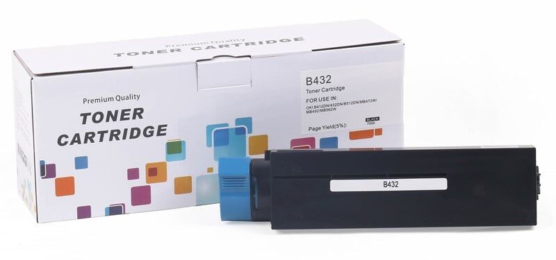 Oki B412X  B432X Muadil Toner B512  MB472  MB562  MB492 (7k)