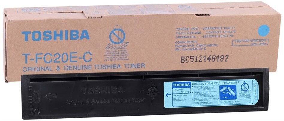 Toshiba T-FC20E-C Orijinal Mavi Toner E-Studio 2020C  2520C