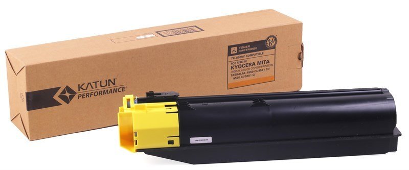 47010-Kyocera Mita TK-8505 Sarı Katun Toner Taskalfa-4550ci -4551ci -5550ci