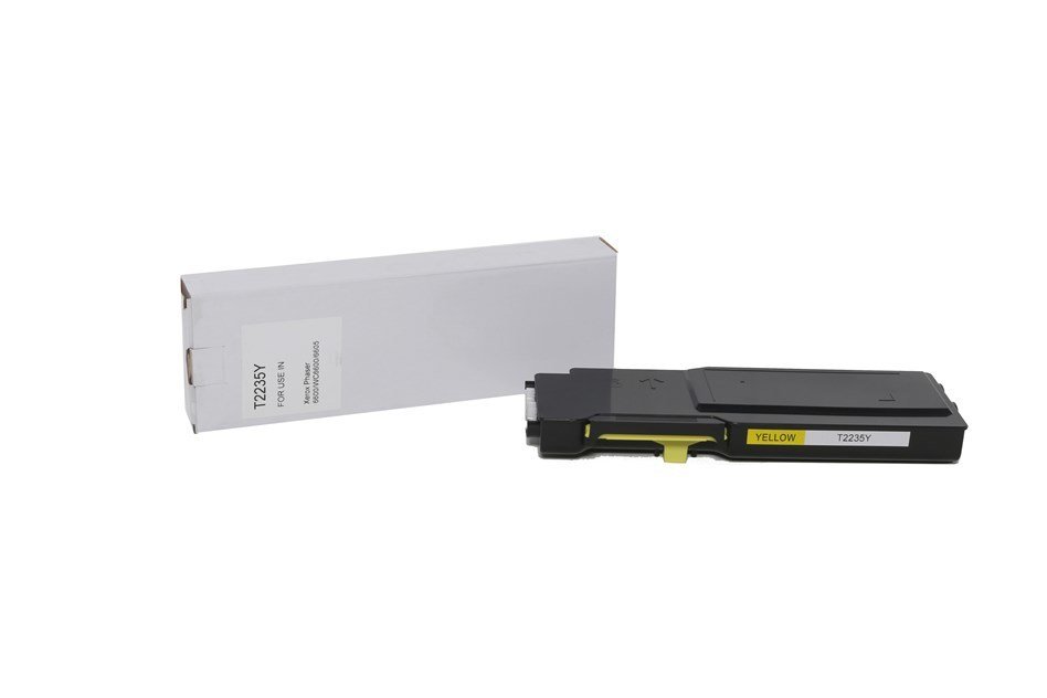 Xerox Phaser 6600  6605 Muadil Sarı Toner 106R02235 6k
