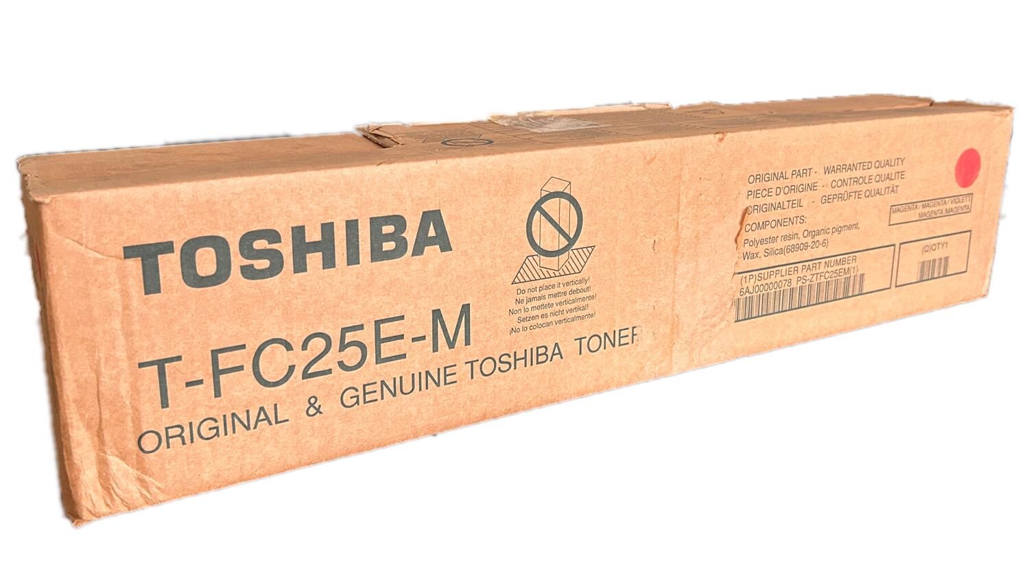 Toshiba T-FC25E Orijinal Kırmızı Toner E-Studıo 2040 2540 3040 3540 4540