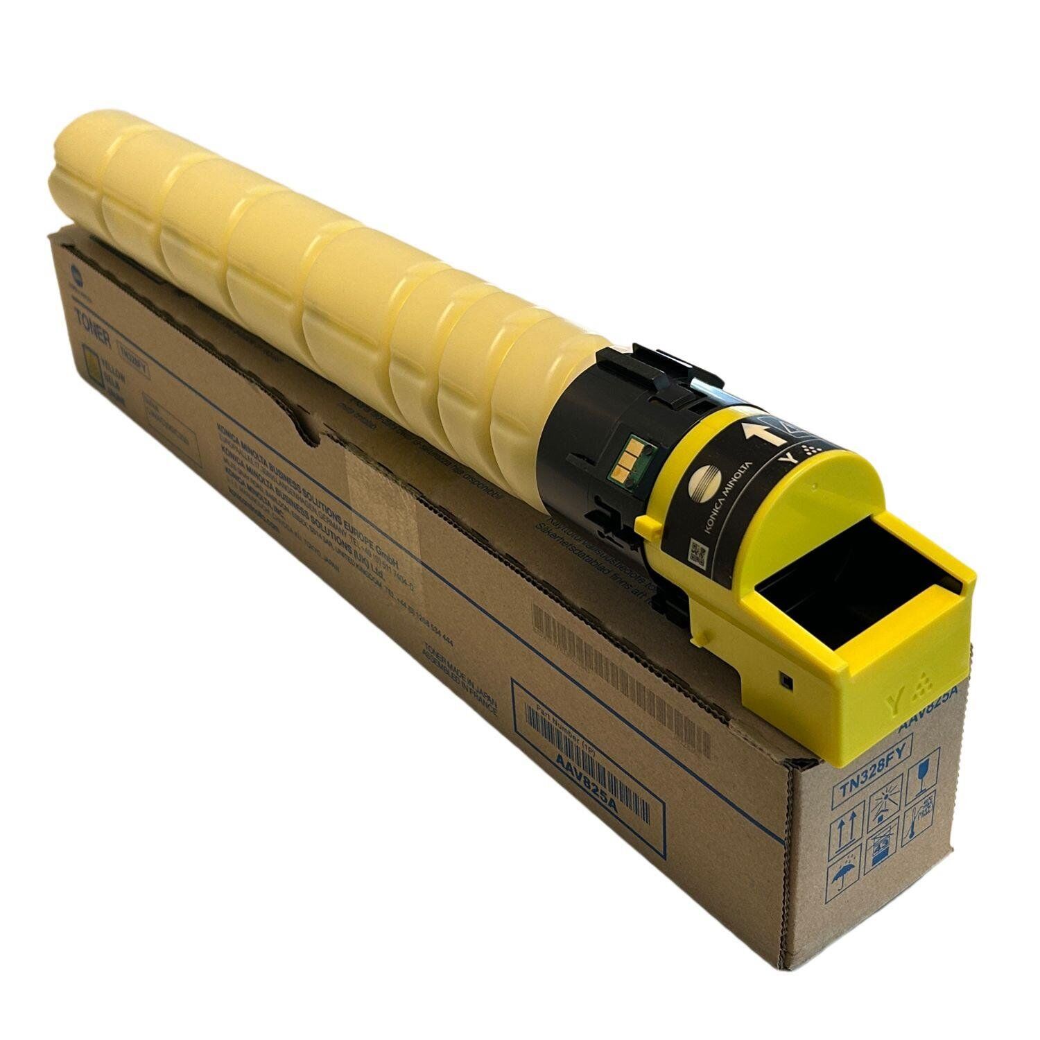 Minolta TN-328 Orijinal Sarı Toner Bizhub C-250i C-300i C-360i AAV8250