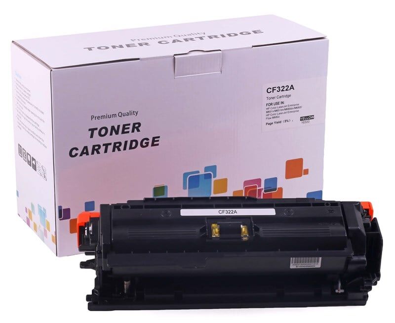 HP CF-322A  -653A Muadil Toner Sarı CZ-256A  M-651  M-680 (16,5k)