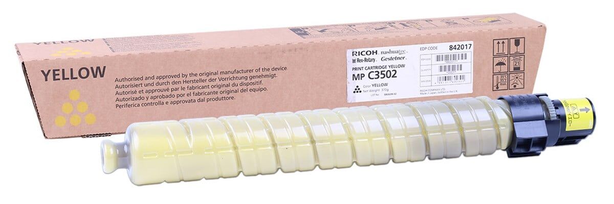 Ricoh MP-C 3502 Orjinal Sarı Toner MP-C 3002 841740