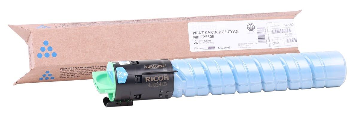 Ricoh MP-C 2550 Orjinal Mavi Toner MP-C 2030 2050 2530 842060