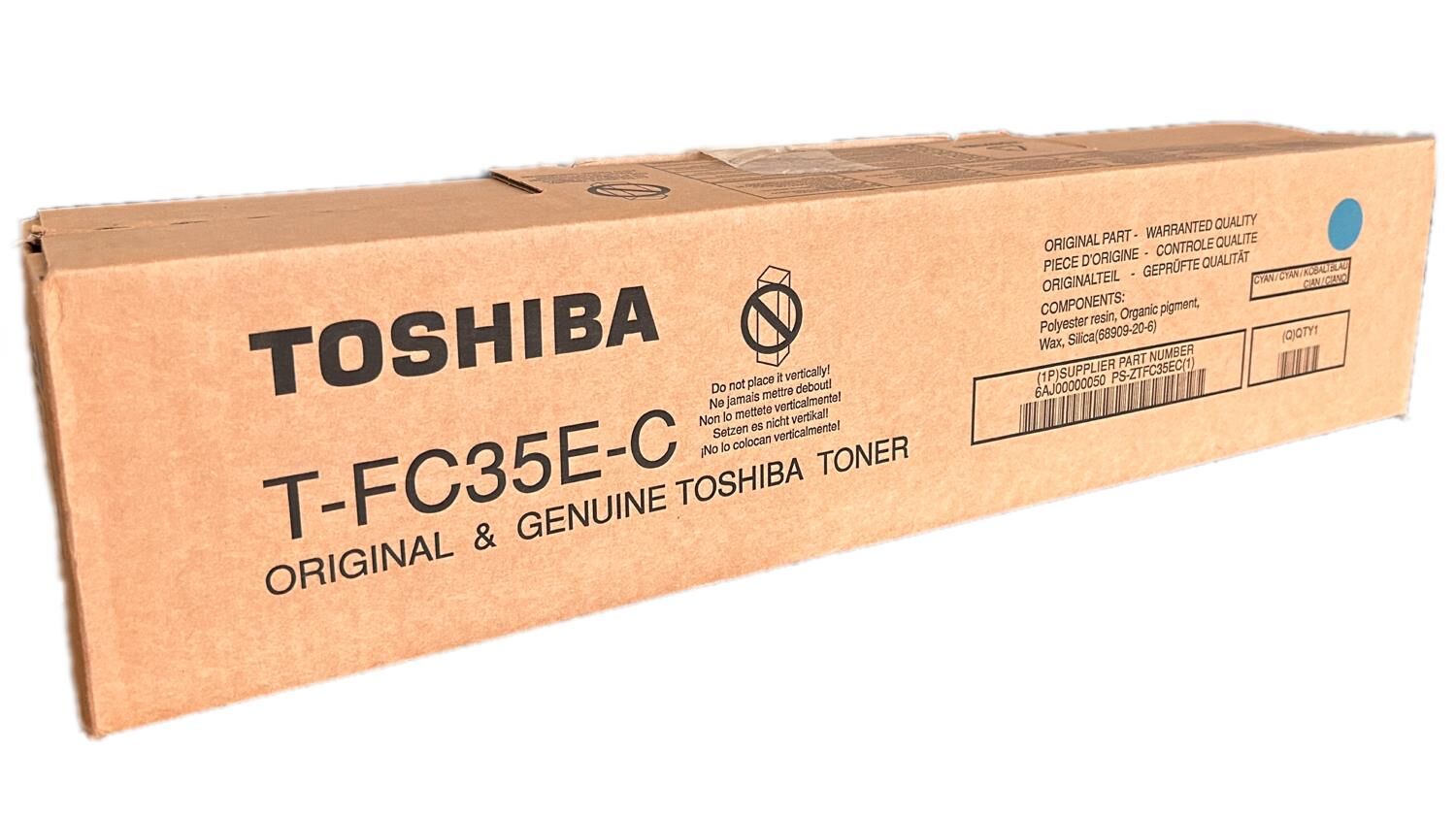 Toshiba T-FC35E-C Orijinal Mavi Toner E-Studio 2500 3500 3510