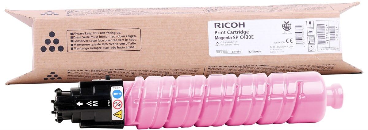 Ricoh SP-C 430DN C431DN C440 Orjinal Kırmızı Toner (821206)
