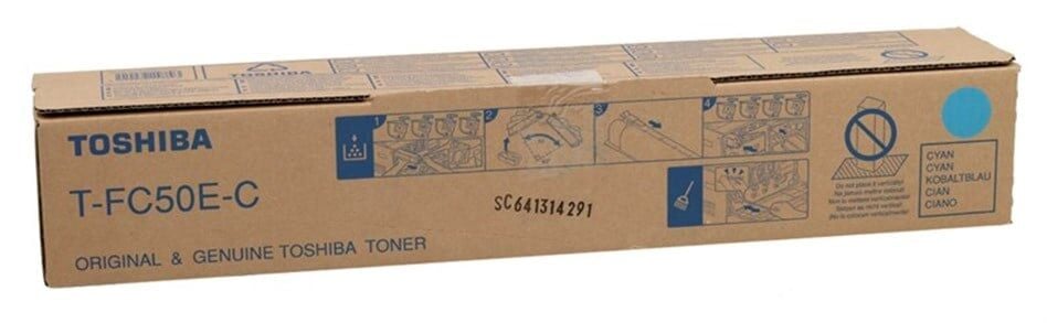 Toshiba T-FC50E-C Orijinal Mavi Toner E-Studio 2555 3055 3555 5055