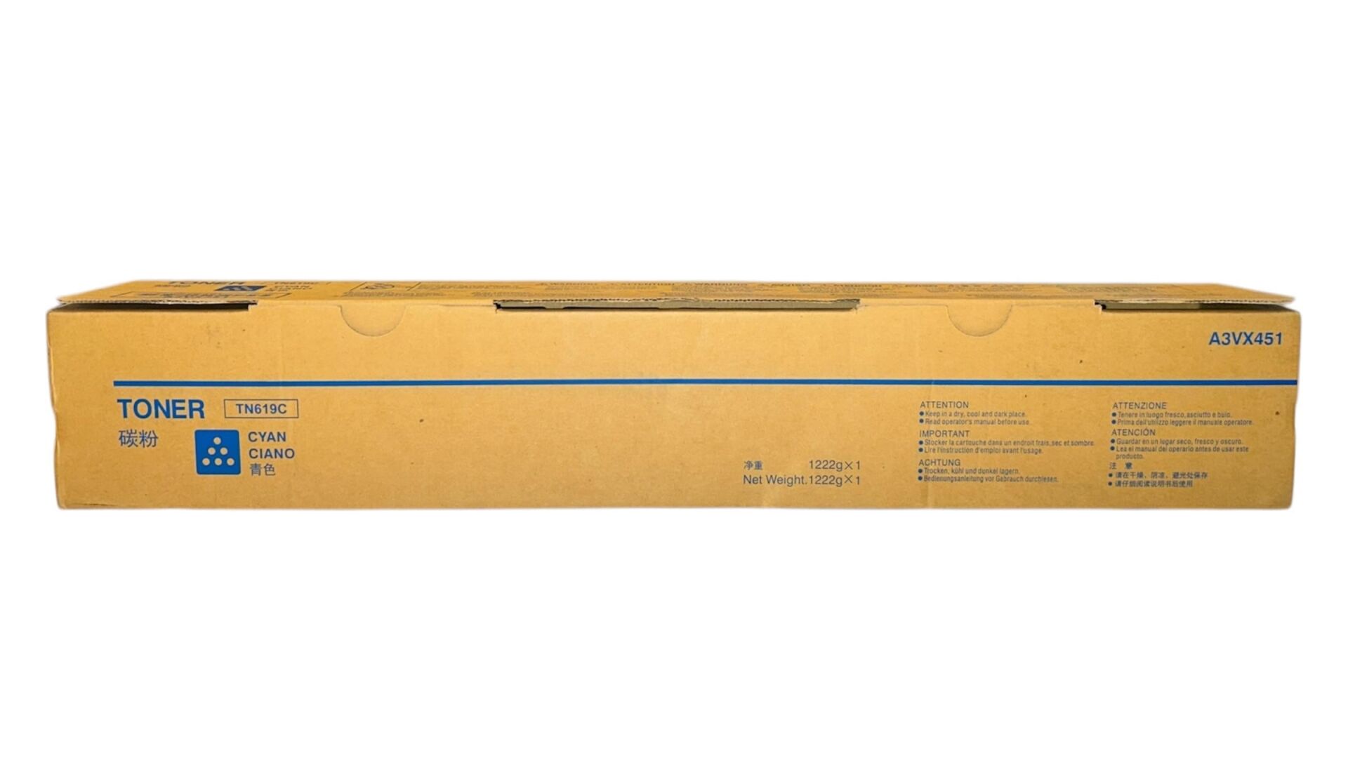 Minolta TN-619 Muadil  Mavi Toner C1060 C1070 C2060 C2070 C4080 A3VX450