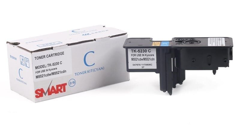 Kyocera Mita TK-5230 Smart Mavi Toner P-5021 M-5521 2,2k