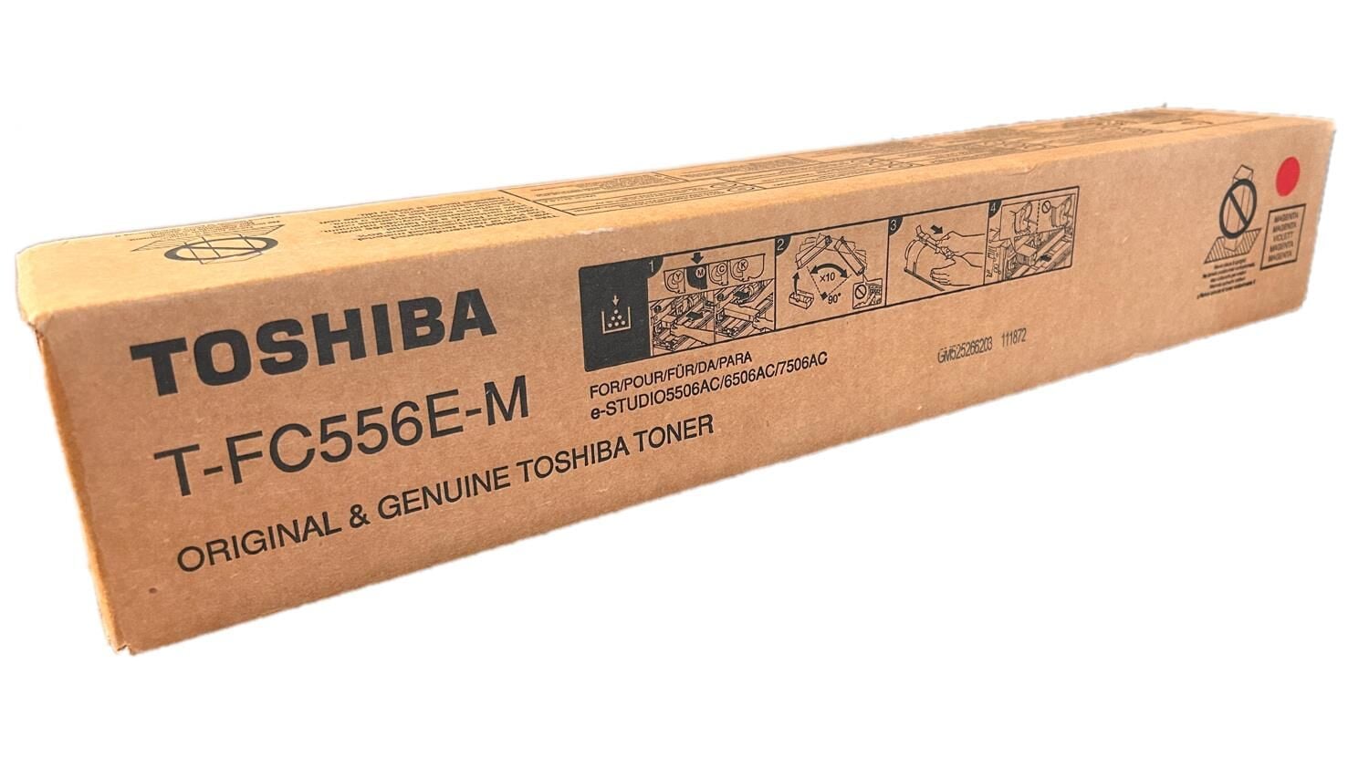 Toshiba T-FC556E-M Orijinal Kırmızı Toner E-Studio 5506 7506