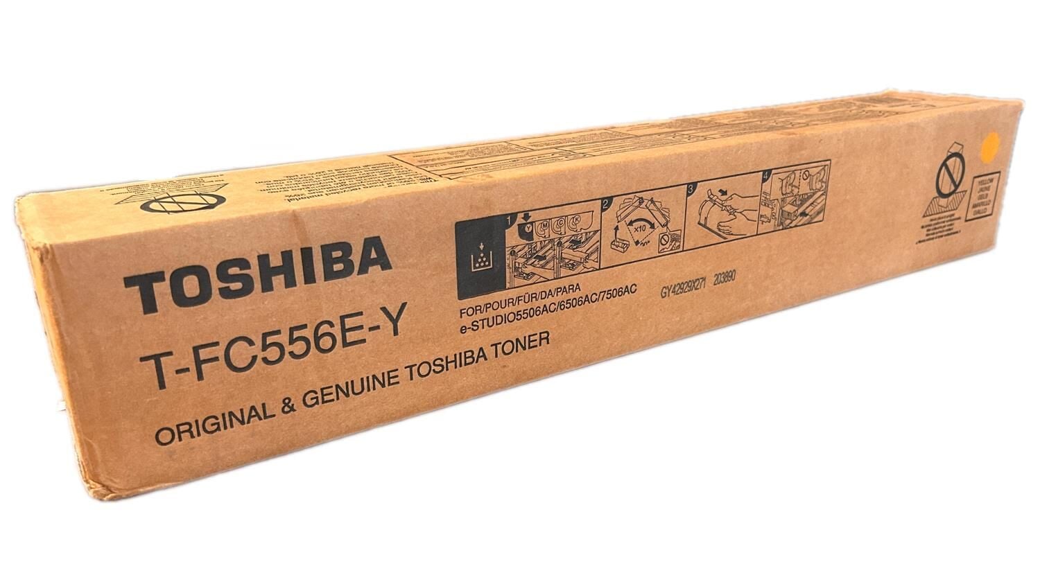 Toshiba T-FC556E-Y Orijinal Sarı Toner E-Studio 5506 7506