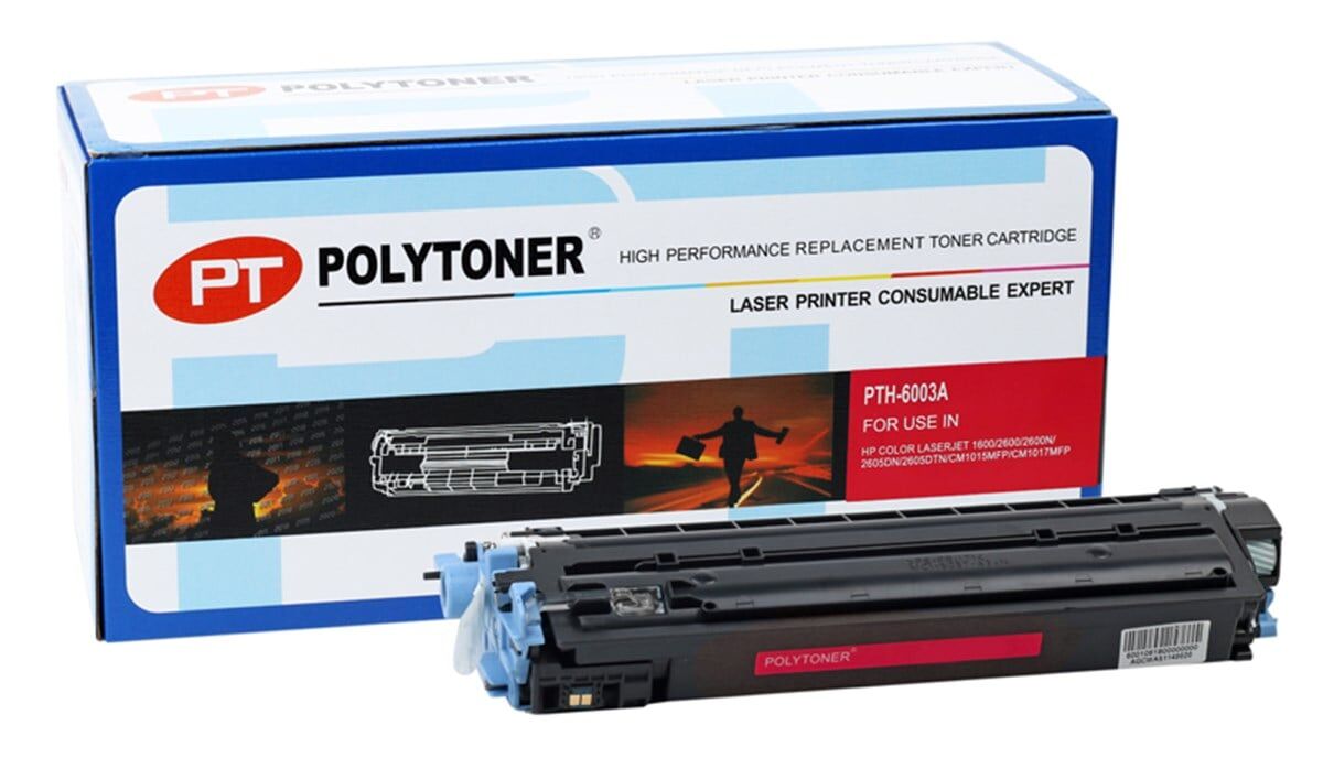 HP Q-6003A Muadil Kırmızı Laserjet 1600 2600 CM1015mfp LBP5000 5100 124A