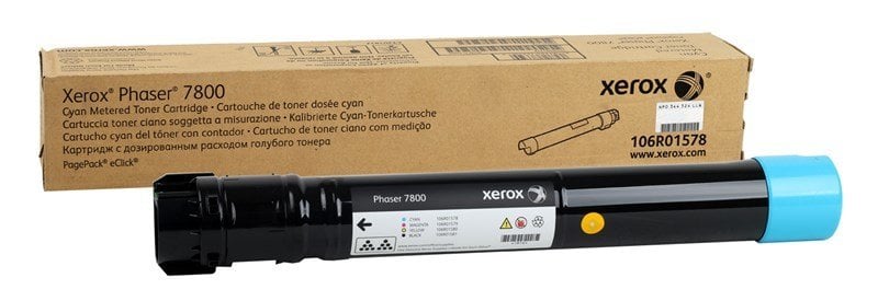 Xerox Phaser 7800-106R01570 Mavi Orjinal Toner (Yüksek Kapasite)(17,2k)