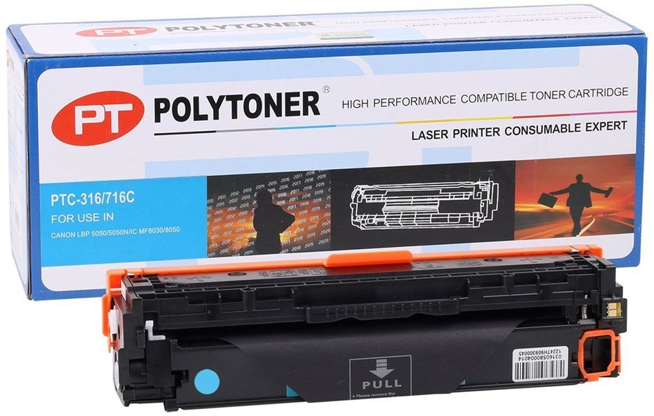 Canon CRG716-CRG 731 POLYTONER Mavi LBP5050-MF8080-MF8280 LBP7100 MF628