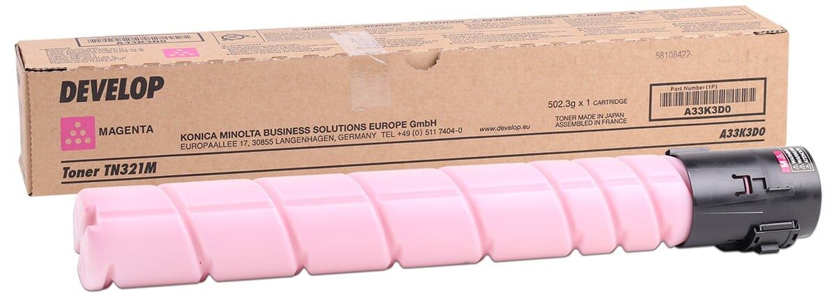 Develop TN-321 Orjinal Kırmızı Toner İneo +224 +284 +364 A33K3D0