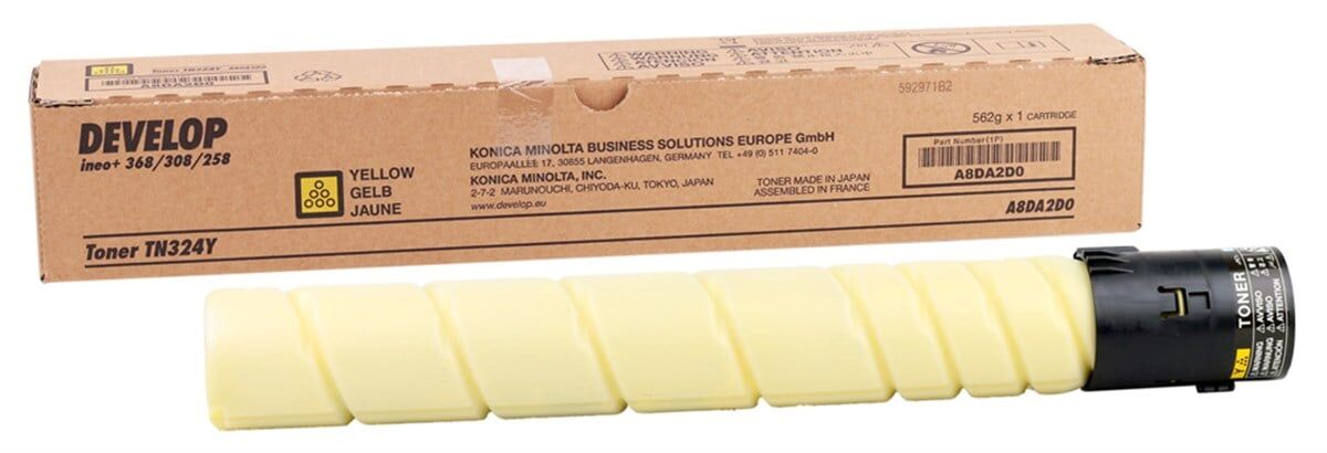 Develop TN-324 Orjinal Sarı Toner İneo +258 +308 +368 A8DA2D0