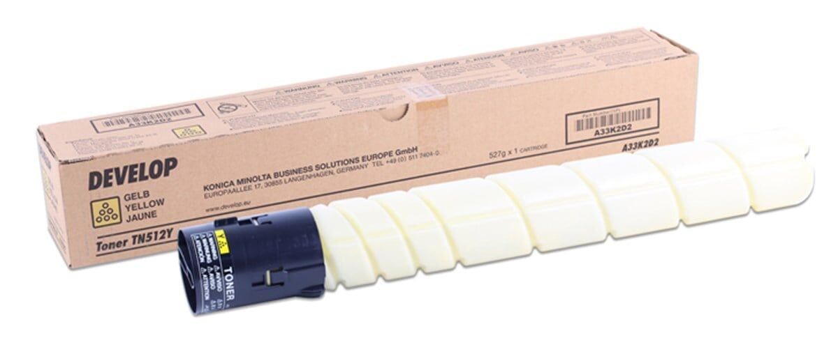 Develop TN-512 Orjinal Sarı Toner Ineo +454 +554  A33K2D2