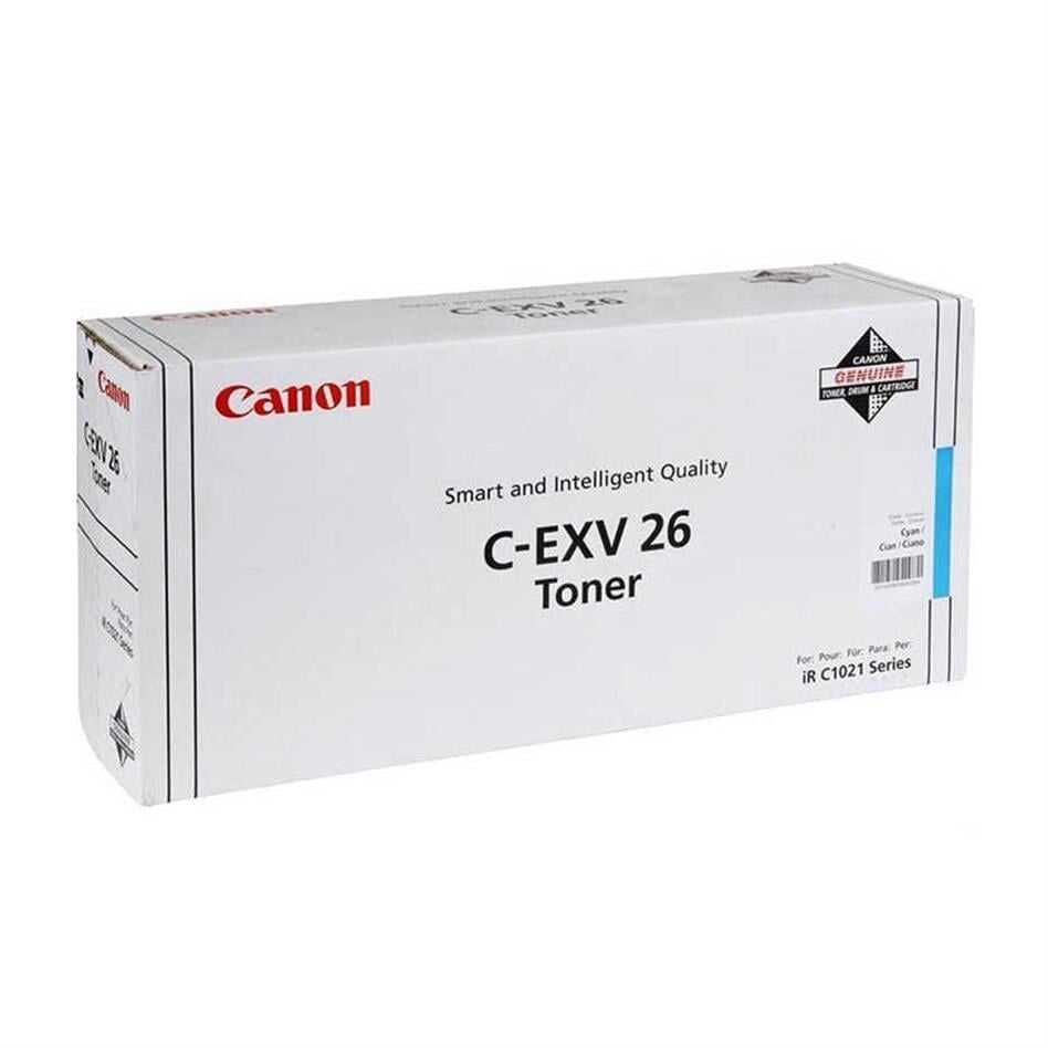Canon EXV-26 Orijinal Mavi Toner ImageRUNNER -1021i  -1022i  -1028i 1659B006