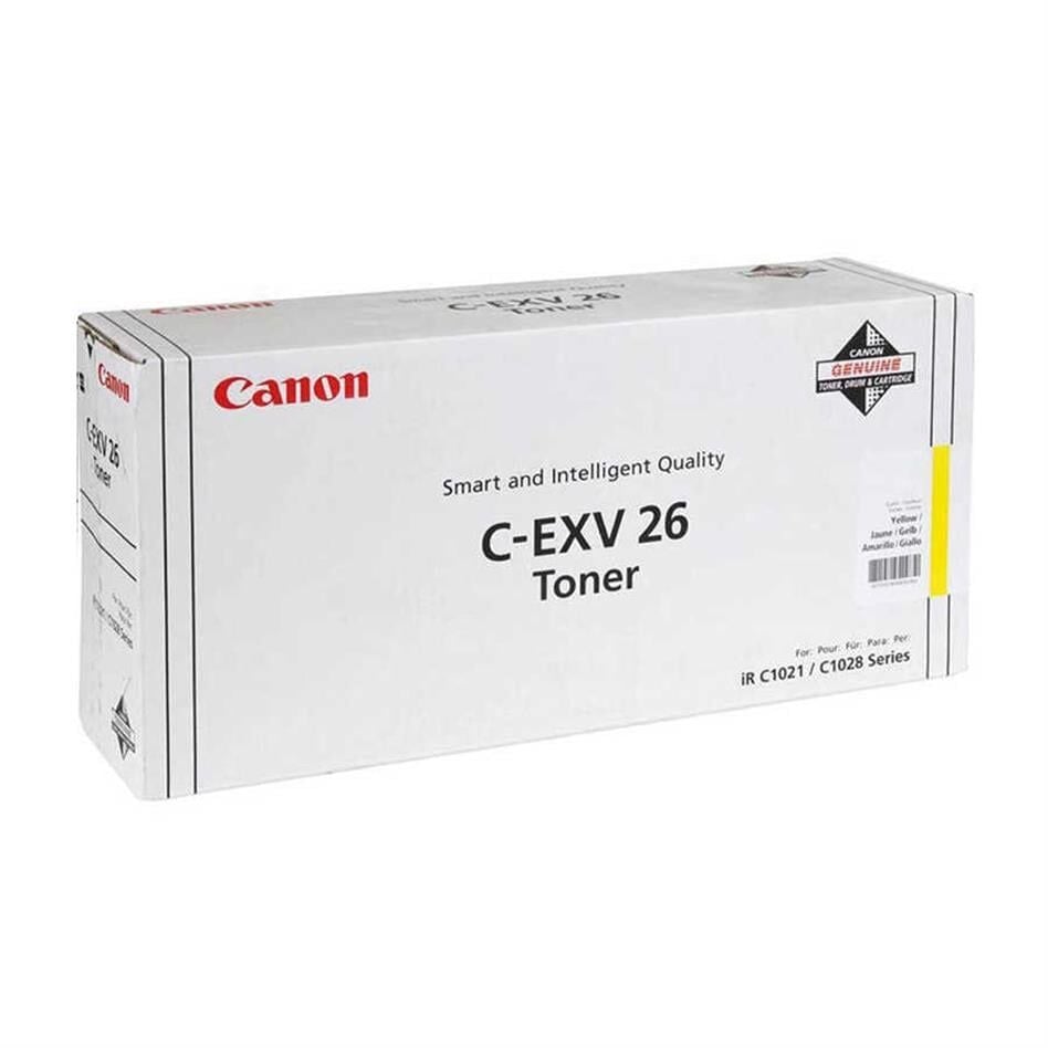 Canon EXV-26 Orijinal Sarı Toner ImageRUNNER -1021i  -1022i  -1028i 1657B006