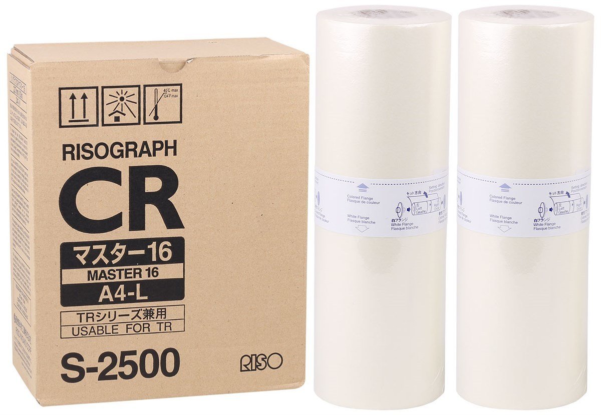 Riso S-2500 Orjinal A4 Master TR-CR1510,1530,1550,1610,1630 (Adet fiyatıdır)