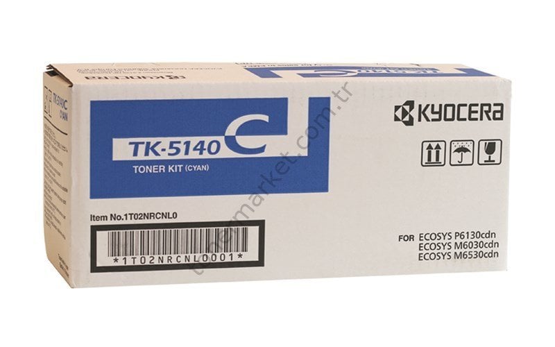 Kyocera Mita TK-5140 Orjinal Mavi Toner Ecosys M6030-P6130-M6530 Mitaco 3130C