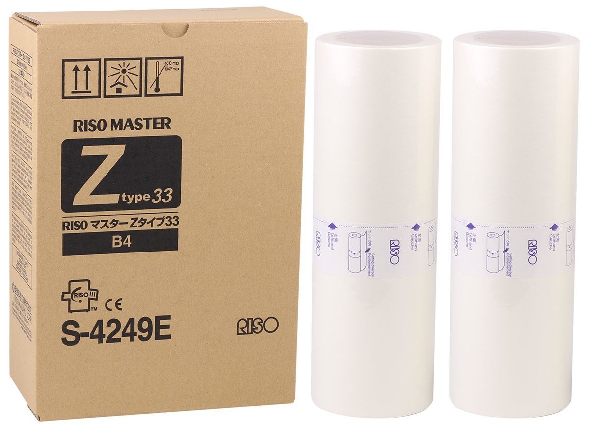 Riso S-4249 S-8133 Orjinal B4 Master RZ200  RZ230  RZ370  RZ770 (Adet fiyatıdır)
