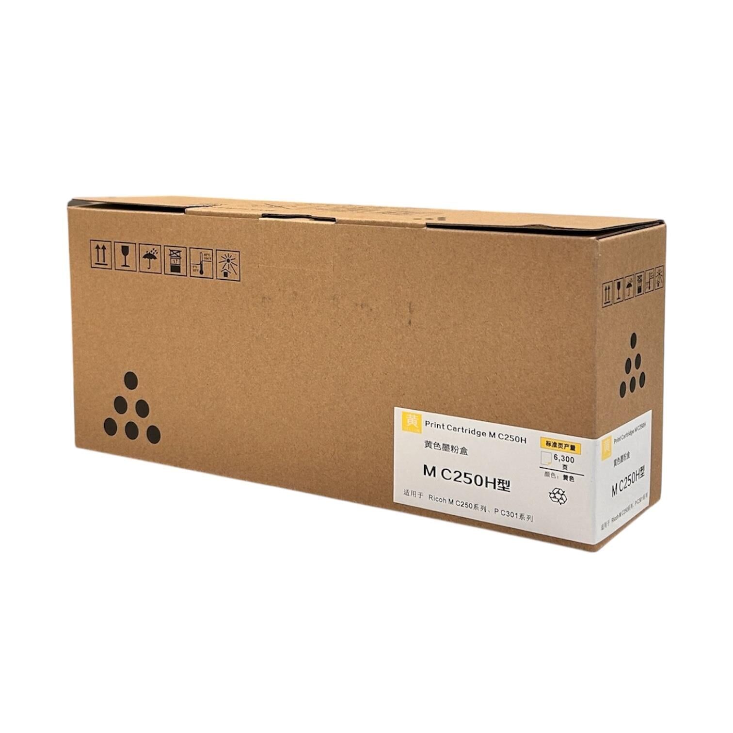 Ricoh M C250FW Smart Sarı Toner P C301W M C251FW P C311W 6,3k