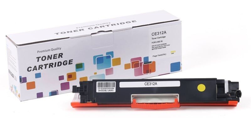 HP CE312A 126A Muadil Sarı Toner CP1025  CRG-729  Pro100 M175 M275