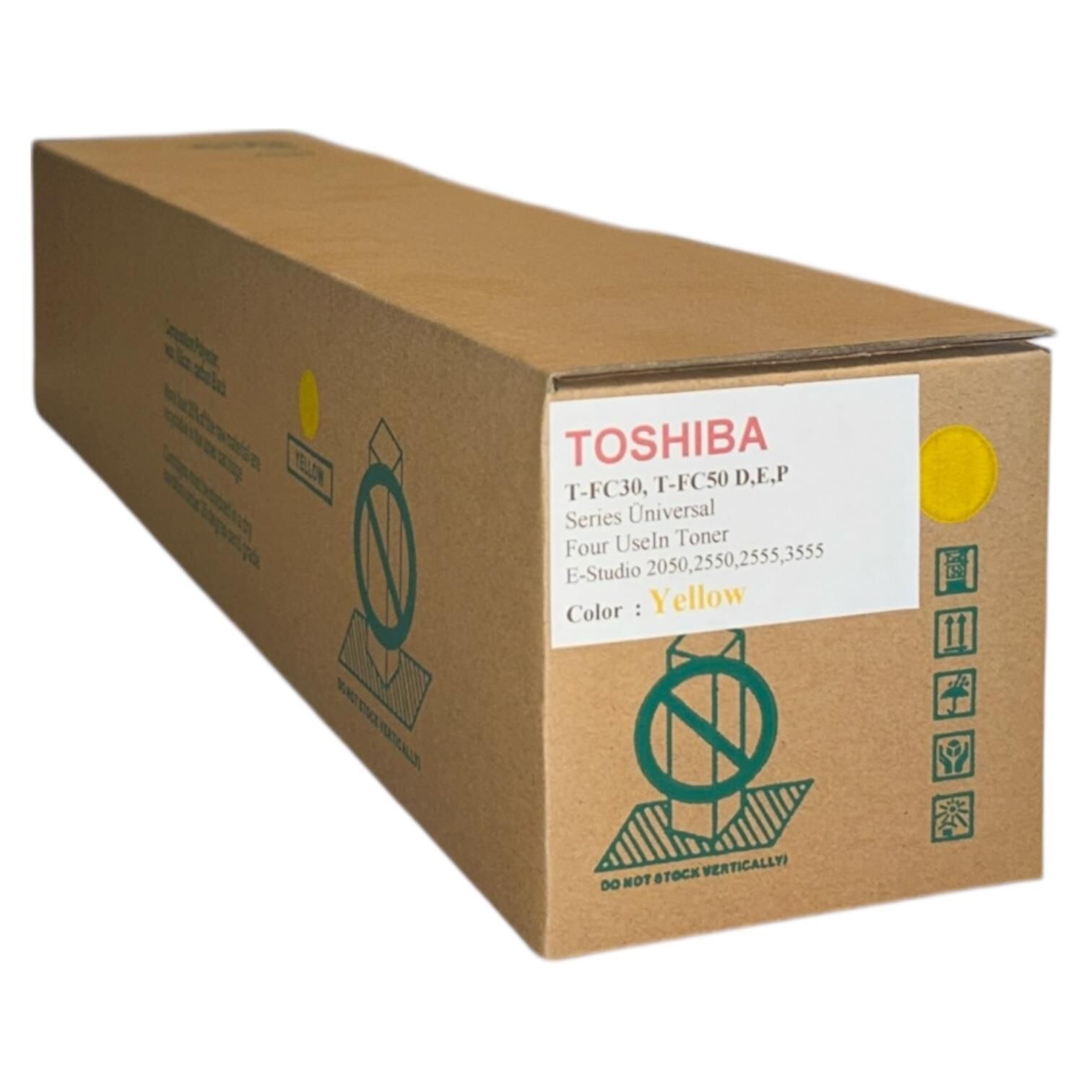 Toshiba T-FC50 T-FC30 D-E-P Serisi  Universal SMART Sarı Toner
