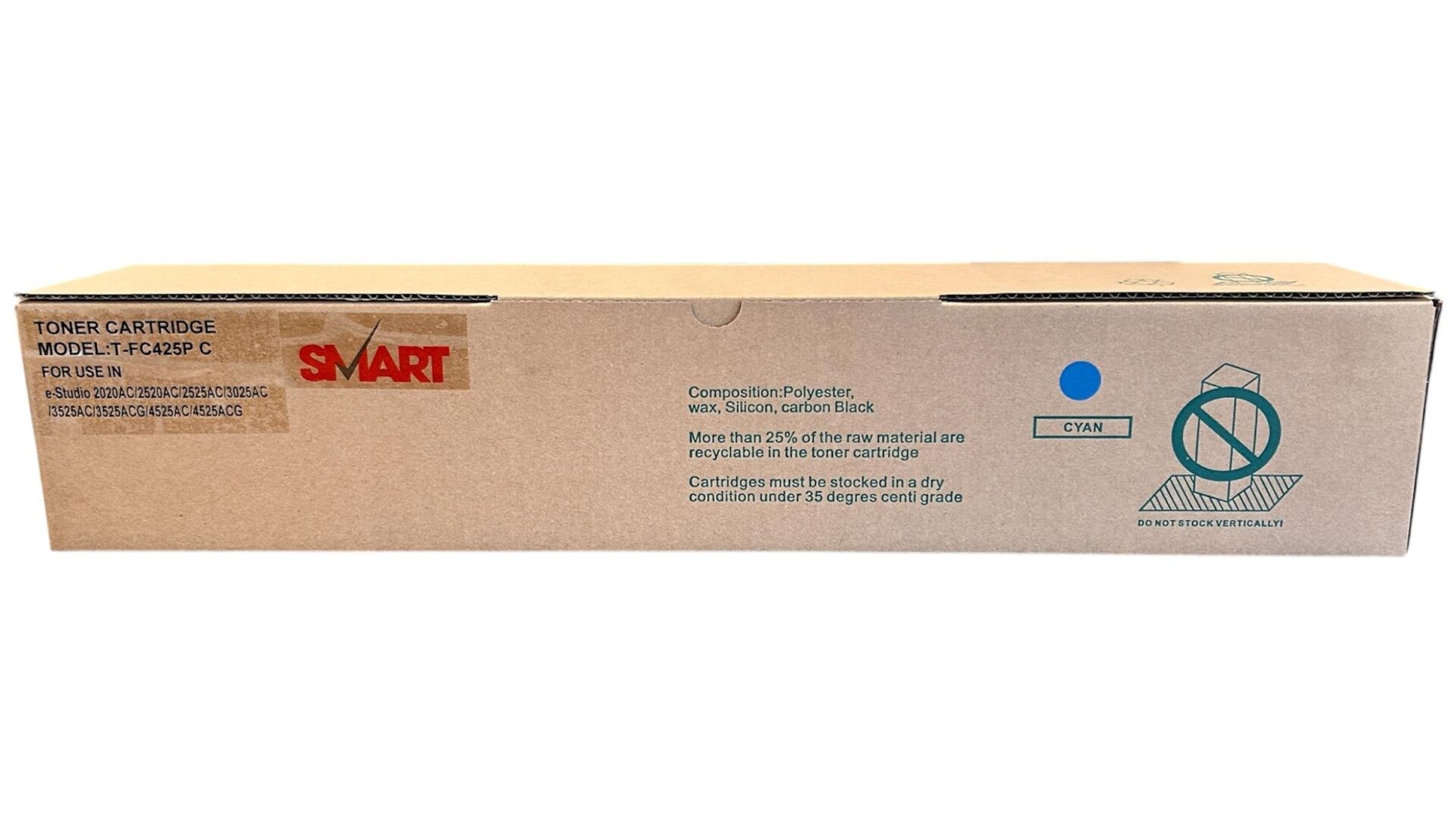 Toshiba T-FC425P-C Smart Mavi Toner E-Studio 2020AC 2021AC 2520 2525 3525 4525AC